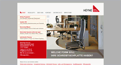 Desktop Screenshot of heyne-buero.de